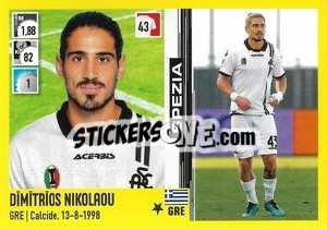 Sticker Dīmītrīos Nikolaou - Calciatori 2021-2022 - Panini
