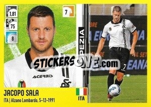 Sticker Jacopo Sala - Calciatori 2021-2022 - Panini