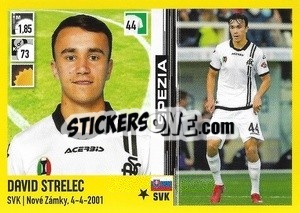 Figurina David Strelec - Calciatori 2021-2022 - Panini