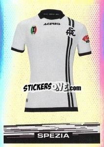 Sticker Spezia (Maglia Home) - Calciatori 2021-2022 - Panini