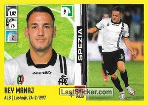 Sticker Rey Manaj - Calciatori 2021-2022 - Panini