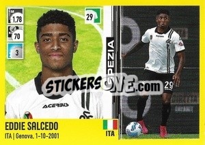 Sticker Eddie Salcedo - Calciatori 2021-2022 - Panini