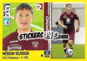 Cromo Mergim Vojvoda - Calciatori 2021-2022 - Panini