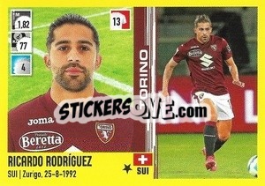 Figurina Ricardo Rodríguez - Calciatori 2021-2022 - Panini