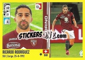 Sticker Ricardo Rodríguez - Calciatori 2021-2022 n. 458 - Panini