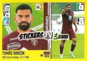 Sticker Tomás Rincón - Calciatori 2021-2022 - Panini