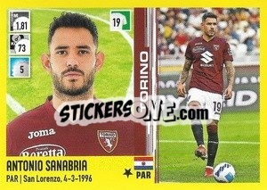 Sticker Antonio Sanabria - Calciatori 2021-2022 - Panini