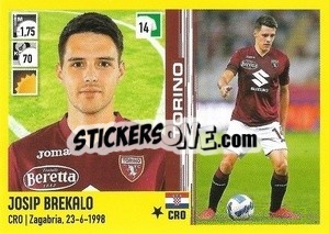 Cromo Josip Brekalo - Calciatori 2021-2022 - Panini