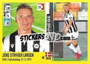Sticker Jens Stryger Larsen - Calciatori 2021-2022 - Panini