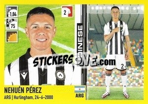 Figurina Nehuén Pérez - Calciatori 2021-2022 - Panini