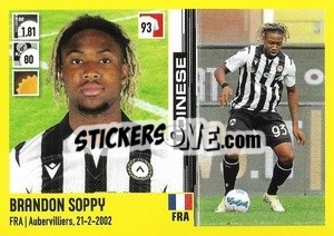 Sticker Brandon Soppy - Calciatori 2021-2022 - Panini