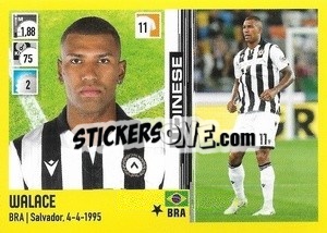 Figurina Walace - Calciatori 2021-2022 - Panini