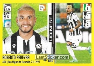 Sticker Roberto Pereyra - Calciatori 2021-2022 - Panini