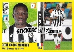 Cromo Jean-Victor Makengo - Calciatori 2021-2022 - Panini