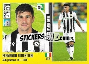 Cromo Fernando Forestieri - Calciatori 2021-2022 - Panini