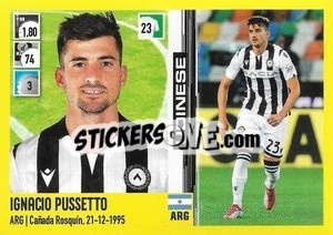 Cromo Ignacio Pussetto - Calciatori 2021-2022 - Panini