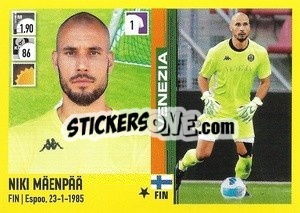 Cromo Niki Mäenpää - Calciatori 2021-2022 - Panini