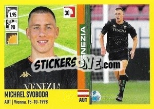 Cromo Michael Svoboda - Calciatori 2021-2022 - Panini