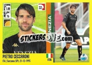 Cromo Pietro Ceccaroni - Calciatori 2021-2022 - Panini