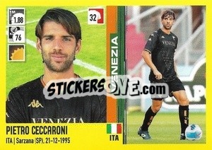 Figurina Pietro Ceccaroni - Calciatori 2021-2022 - Panini