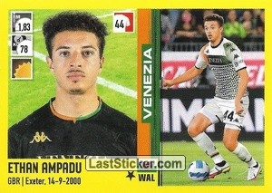 Sticker Ethan Ampadu - Calciatori 2021-2022 - Panini