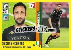 Sticker Cristian Molinaro - Calciatori 2021-2022 n. 509 - Panini
