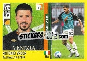 Cromo Antonio Vacca - Calciatori 2021-2022 - Panini