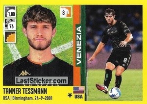 Cromo Tanner Tessmann - Calciatori 2021-2022 - Panini