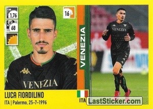 Sticker Luca Fiordilino - Calciatori 2021-2022 - Panini