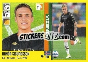 Figurina Arnór Sigurðsson - Calciatori 2021-2022 - Panini