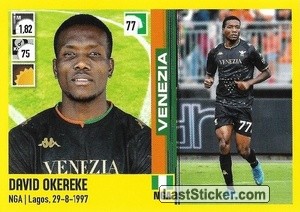 Cromo David Okereke - Calciatori 2021-2022 - Panini