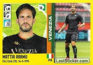 Sticker Mattia Aramu - Calciatori 2021-2022 - Panini