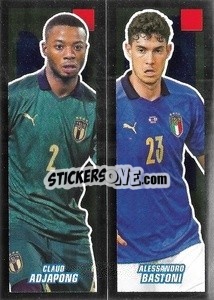 Sticker Claud Adjapong / Alessandro Bastoni - Calciatori 2021-2022 - Panini