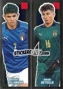 Cromo Raoul Bellanova / Davide Bettella - Calciatori 2021-2022 - Panini