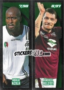 Sticker Mbala Nzola / Andrea Belotti - Calciatori 2021-2022 n. 548 - Panini