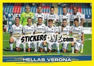 Figurina Hellas Verona Femminile - Calciatori 2021-2022 - Panini