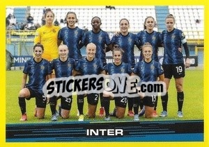 Figurina Inter Femminile - Calciatori 2021-2022 - Panini
