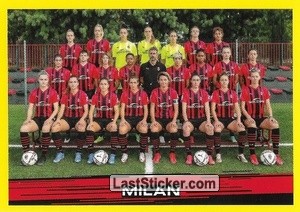 Sticker Milan Femminile - Calciatori 2021-2022 - Panini