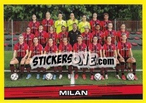 Sticker Milan Femminile