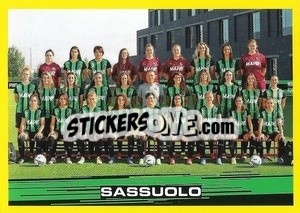 Cromo Sassuolo Femminile - Calciatori 2021-2022 - Panini