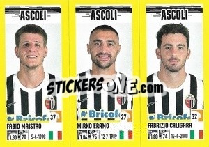 Figurina Fabio Maistro / Mirko Eramo / Fabrizio Caligara - Calciatori 2021-2022 - Panini