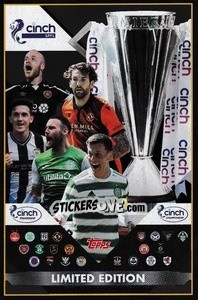 Sticker Sticker Tin B Giant - Scottish Professional Football League 2021-2022 n. B - Topps