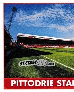 Cromo Pittodrie Stadium - Scottish Professional Football League 2021-2022 - Topps