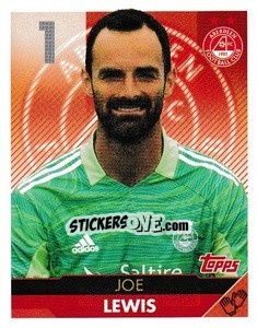 Sticker Joe Lewis - Scottish Professional Football League 2021-2022 - Topps