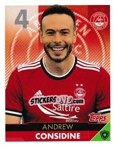 Sticker Andrew Considine - Scottish Professional Football League 2021-2022 - Topps