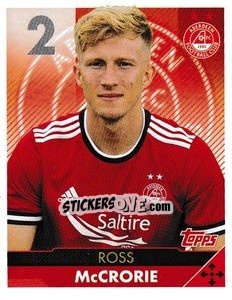 Sticker Ross McCrorie - Scottish Professional Football League 2021-2022 - Topps
