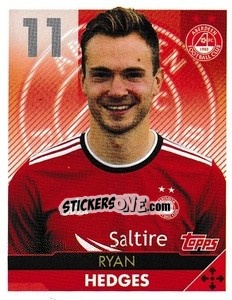 Sticker Ryan Hedges - Scottish Professional Football League 2021-2022 - Topps