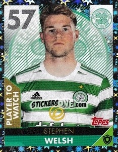 Sticker Stephen Welsh - Scottish Professional Football League 2021-2022 - Topps