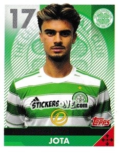 Sticker Jota - Scottish Professional Football League 2021-2022 - Topps
