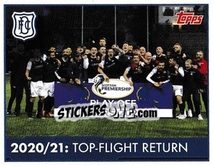 Sticker 2020/21 Top Flight Return - Scottish Professional Football League 2021-2022 - Topps
